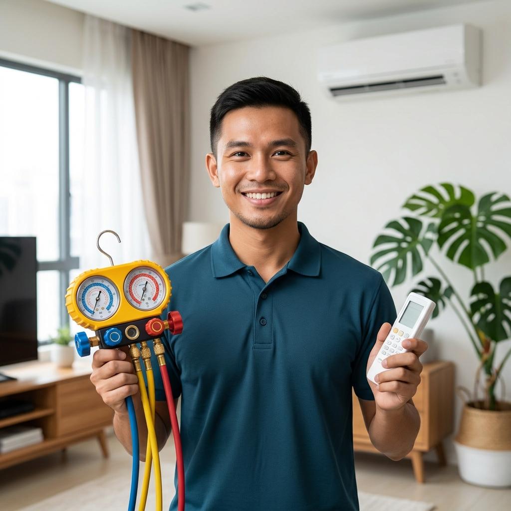 Amirul, Senior Cleaning & Servicing Specialist at SA Electrical & Aircond Services